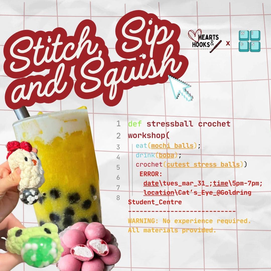 Stitch, Sip and Squish